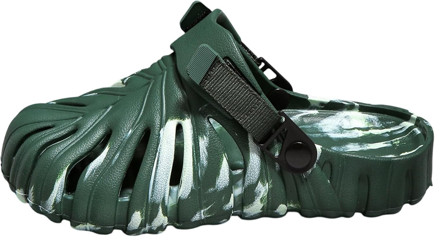 

MECH-ENG Мужские и женские садовые сабо, универсальная обувь для дома и улицы, классические тапочки, камуфляжные пляжные сандалии с поддержкой свода стопы, зеленый