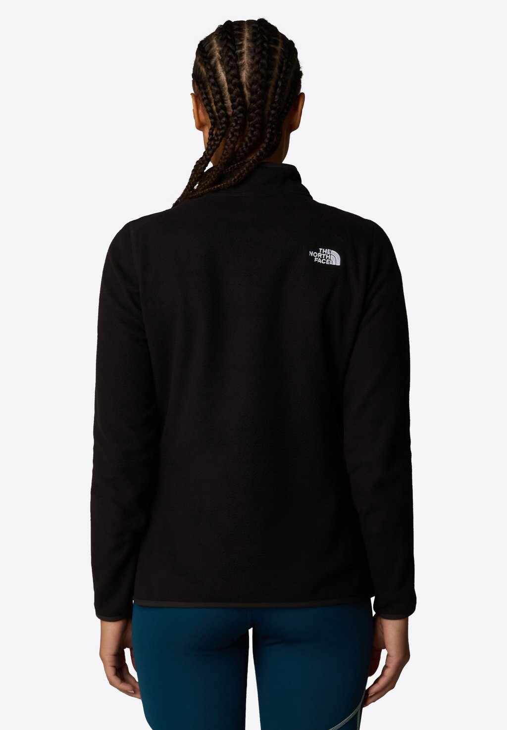 

Флисовый свитер GLACIER ZIP The North Face, черный