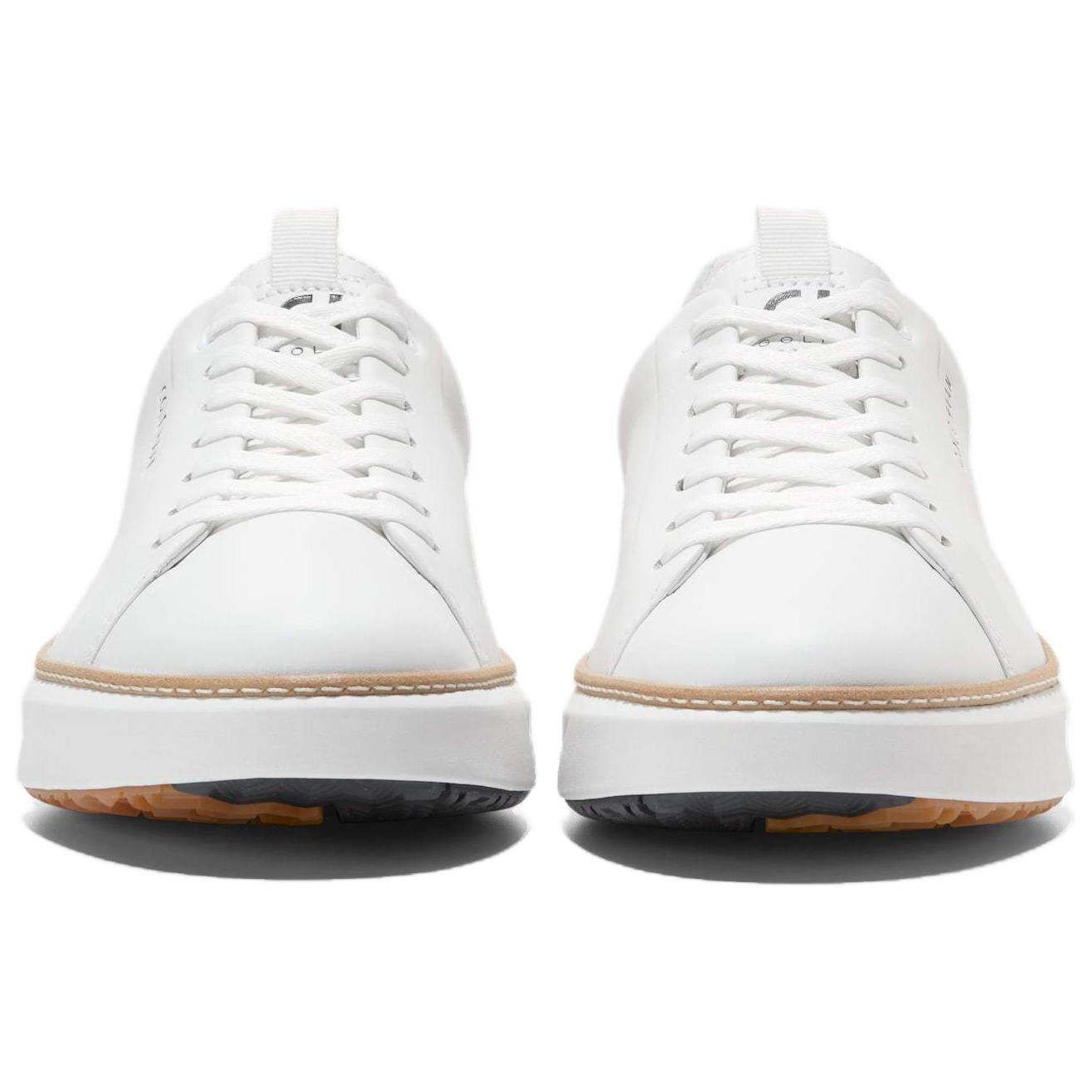 COLE HAAN Антискользящие износостойкие низкие скейтерские кроссовки мужские белые Box - White, цвет White (Box) — фото 4