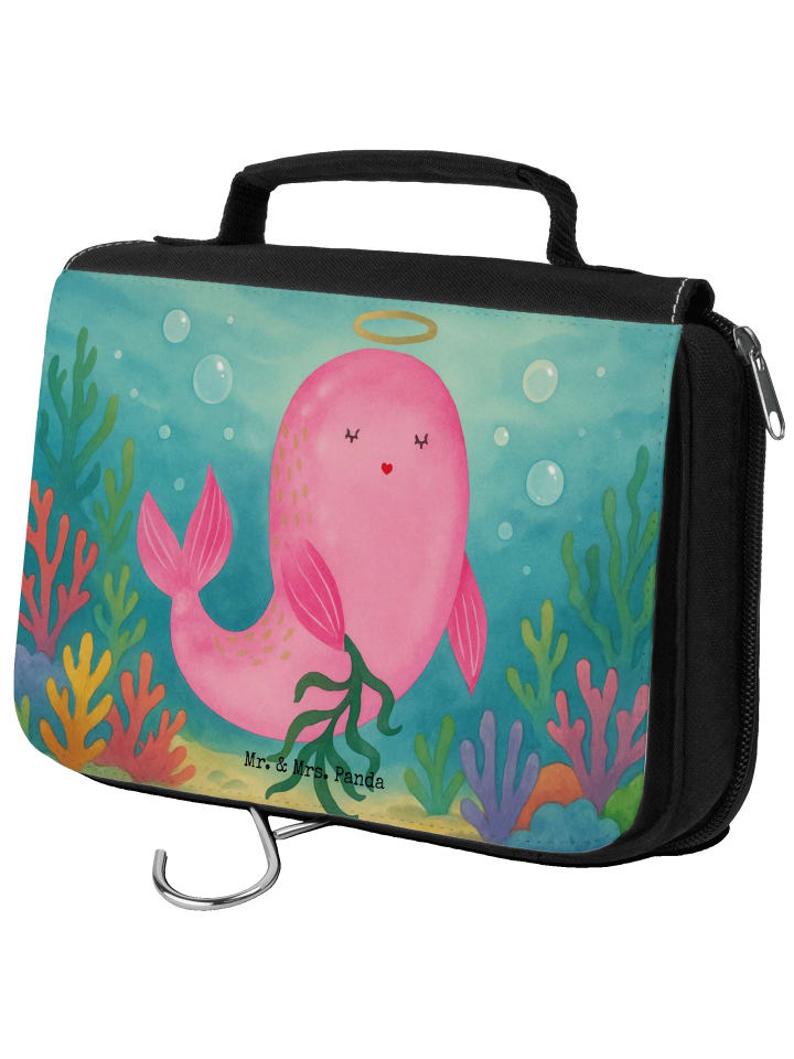 

Mr. & Mrs. Panda Косметичка с изображением знака зодиака Дева... белого цвета