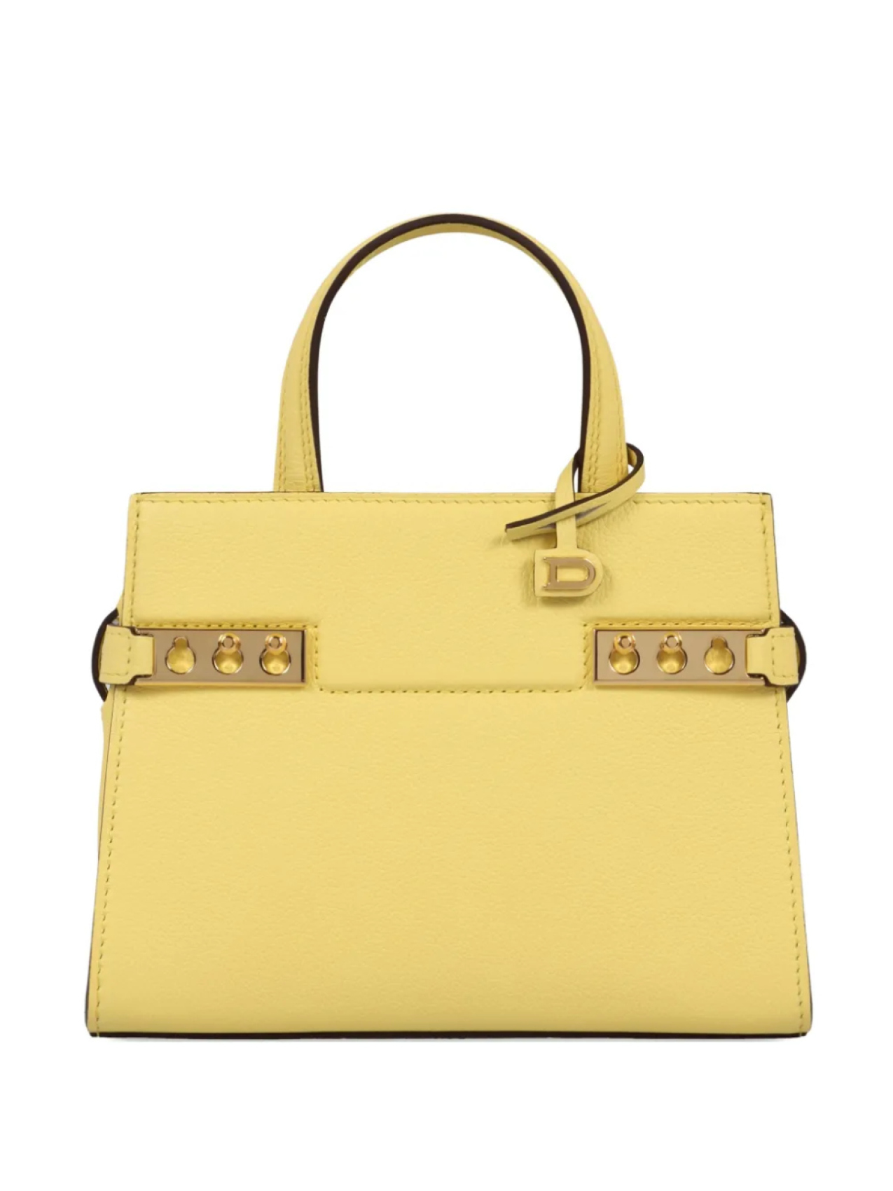 

Сумка из кожи Tempête Delvaux, желтый