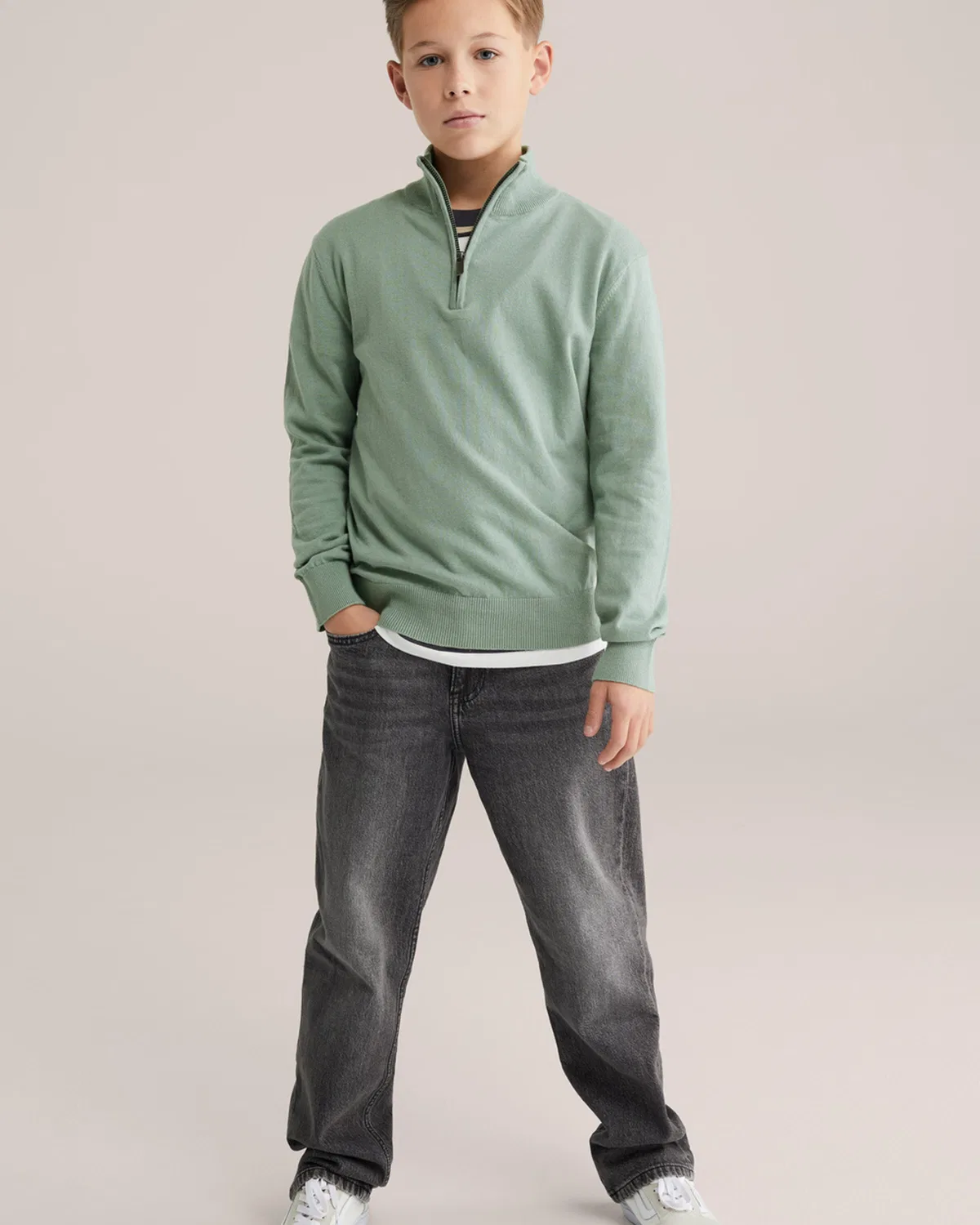 Свитер We Fashion, Light Green — фото 4
