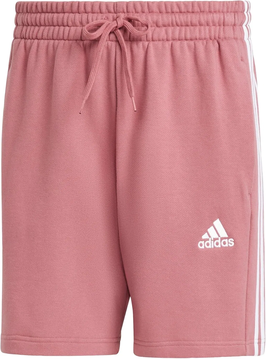 Мужские шорты adidas Essentials из французской махровой ткани с тремя полосками