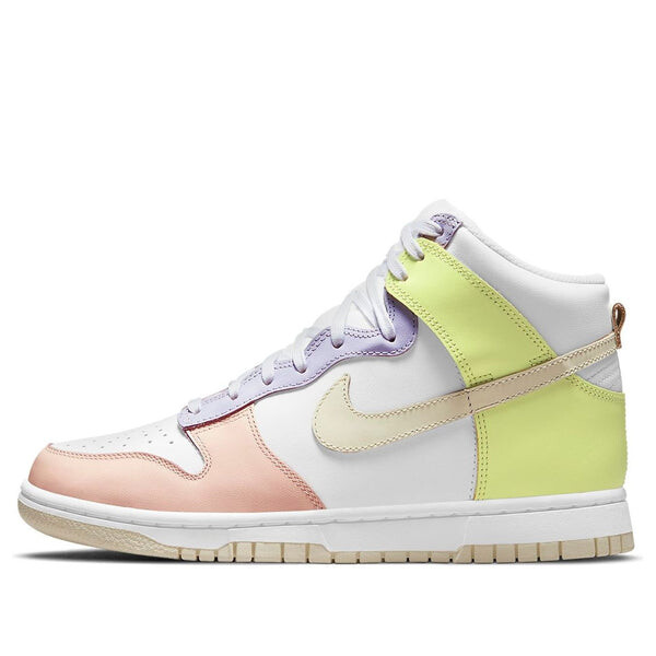 Кроссовки данк высокие Nike, белый
