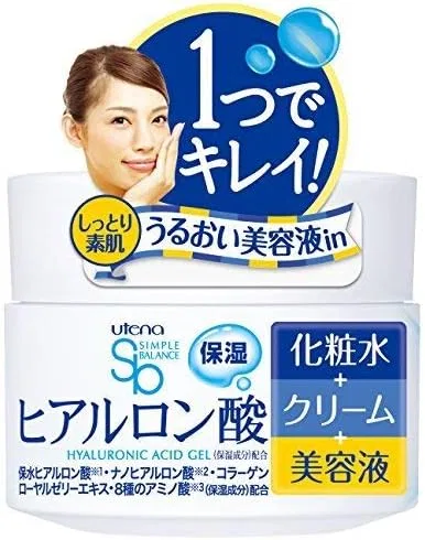 Набор геля для ухода за кожей Utena Simple Balance Moist Gel, 100 г, бесцветный