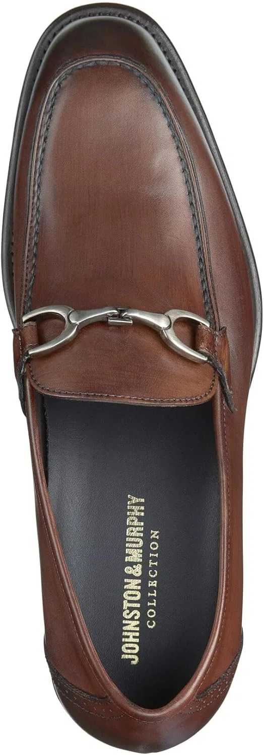 Лоферы Johnston & Murphy Ellsworth Brown Italian Calfskin — фото 2