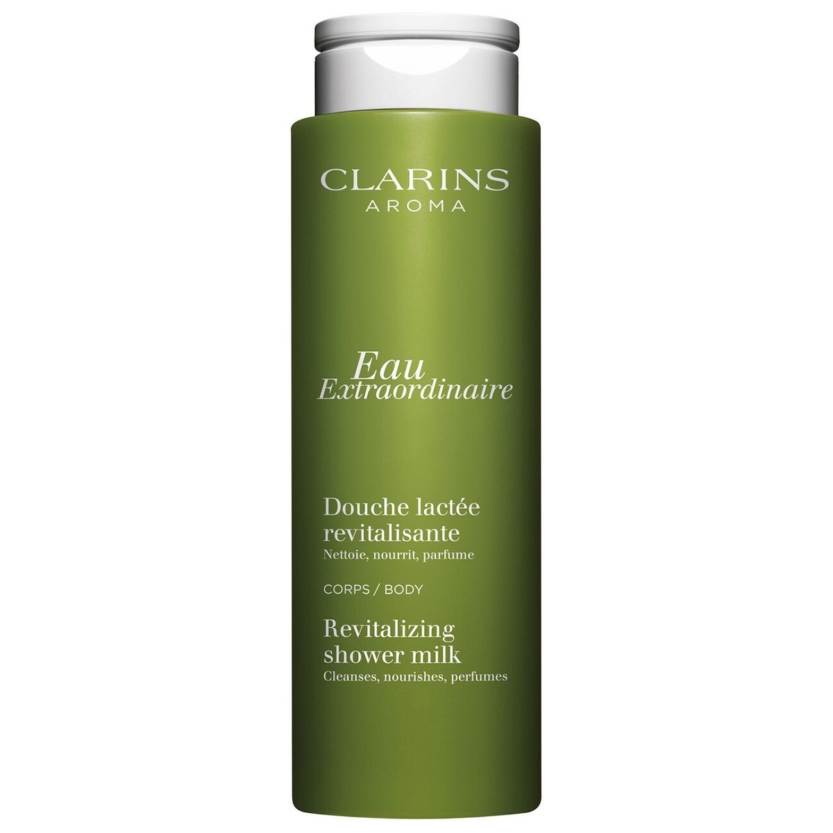 

Гель для душа eau extraordinaire douche lactée revitalisante Clarins, объем 200 мл