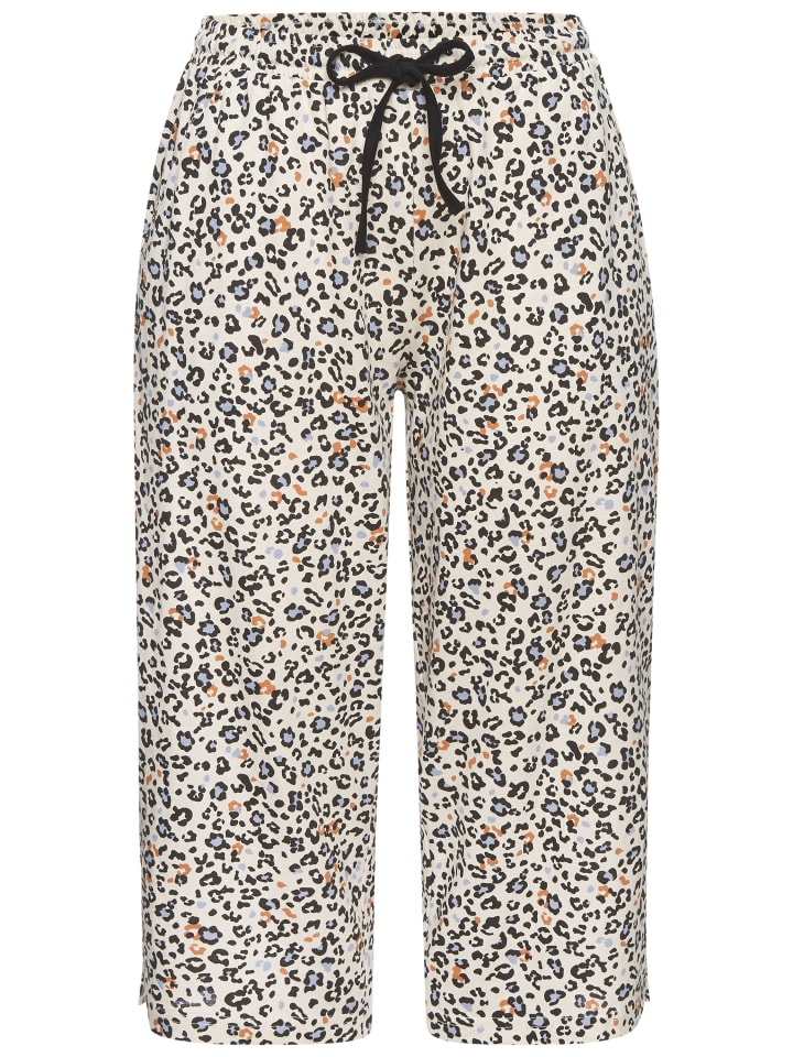 

VIVANCE DREAMS Пижама-капри с кремово-черным узором