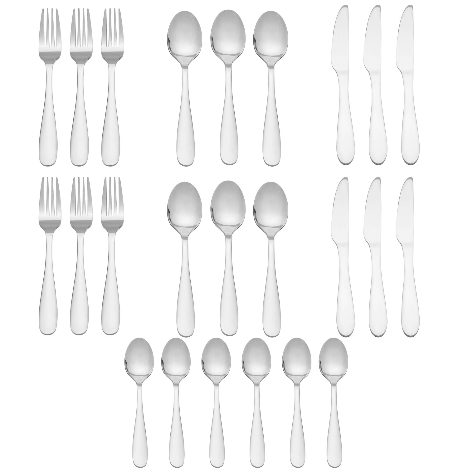 

Набор столовых приборов KitchenTrend Lucent, 24 предмета