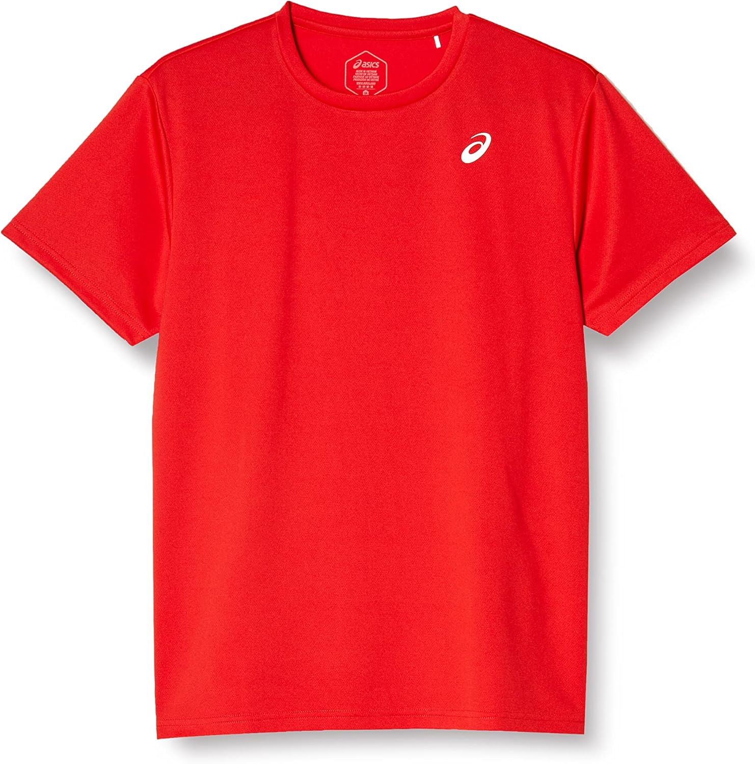 

Мужская футболка ASICS 2031E017/2031C243 Dry с коротким рукавом, с одним акцентом, для тренировок, белый/красный