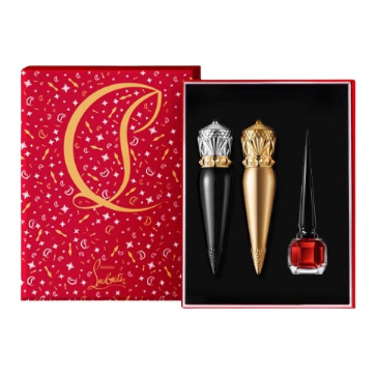 

CL LUBOTING Queen Scepter бальзам для губ дуо премиум набор макияжа легко растушевывается комплекция 3,8г+3,8г+9мл Christian Louboutin