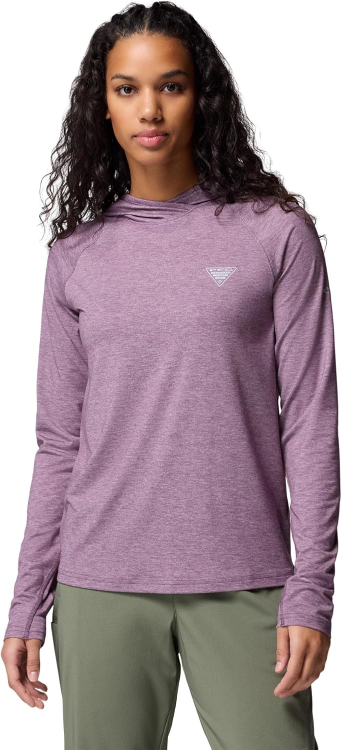 

Columbia женская толстовка PFG Uncharted, Dusty Purple Heather
