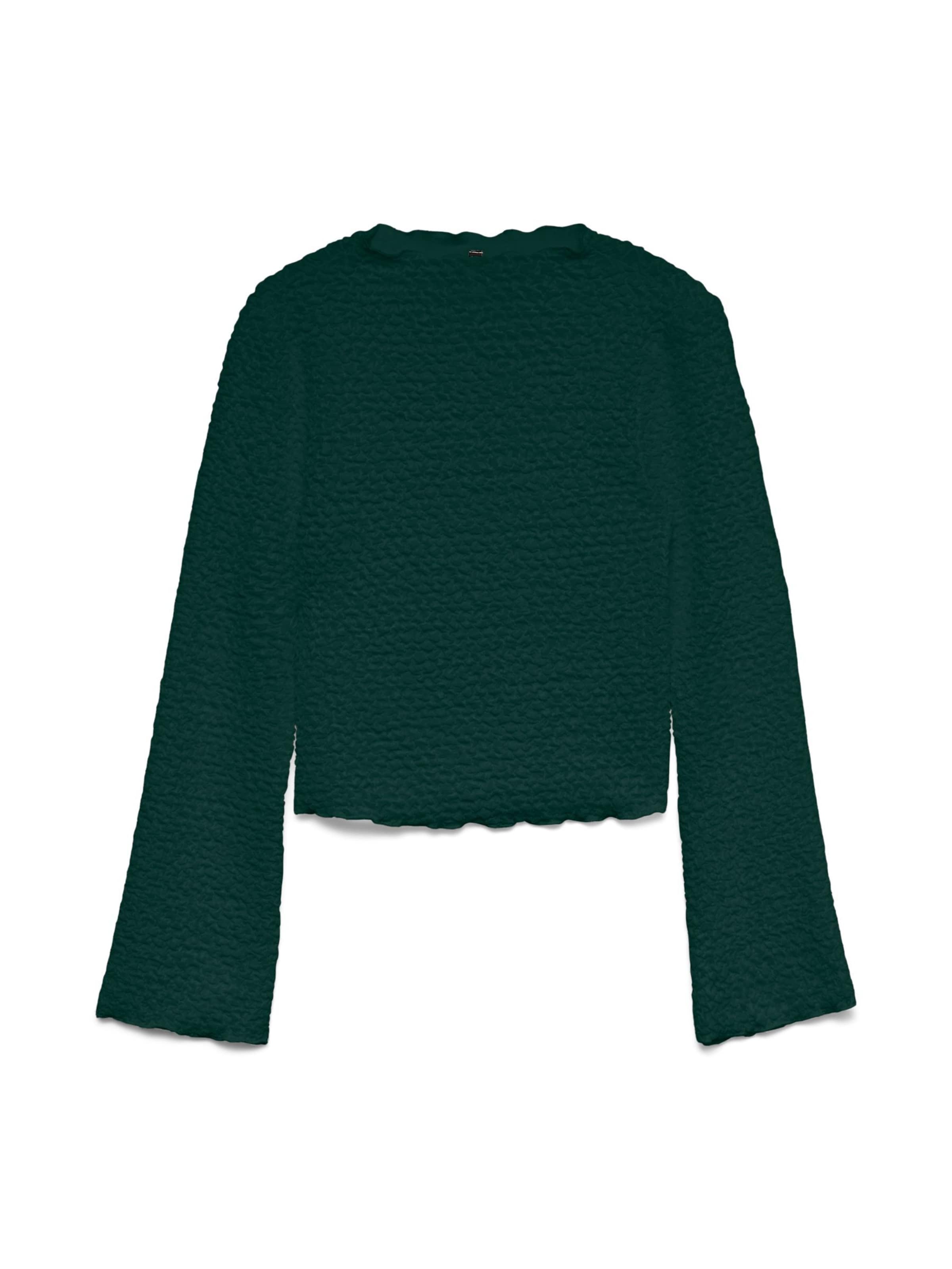 

VERO MODA Блузка 'VMSaga' в темно-зеленом цвете