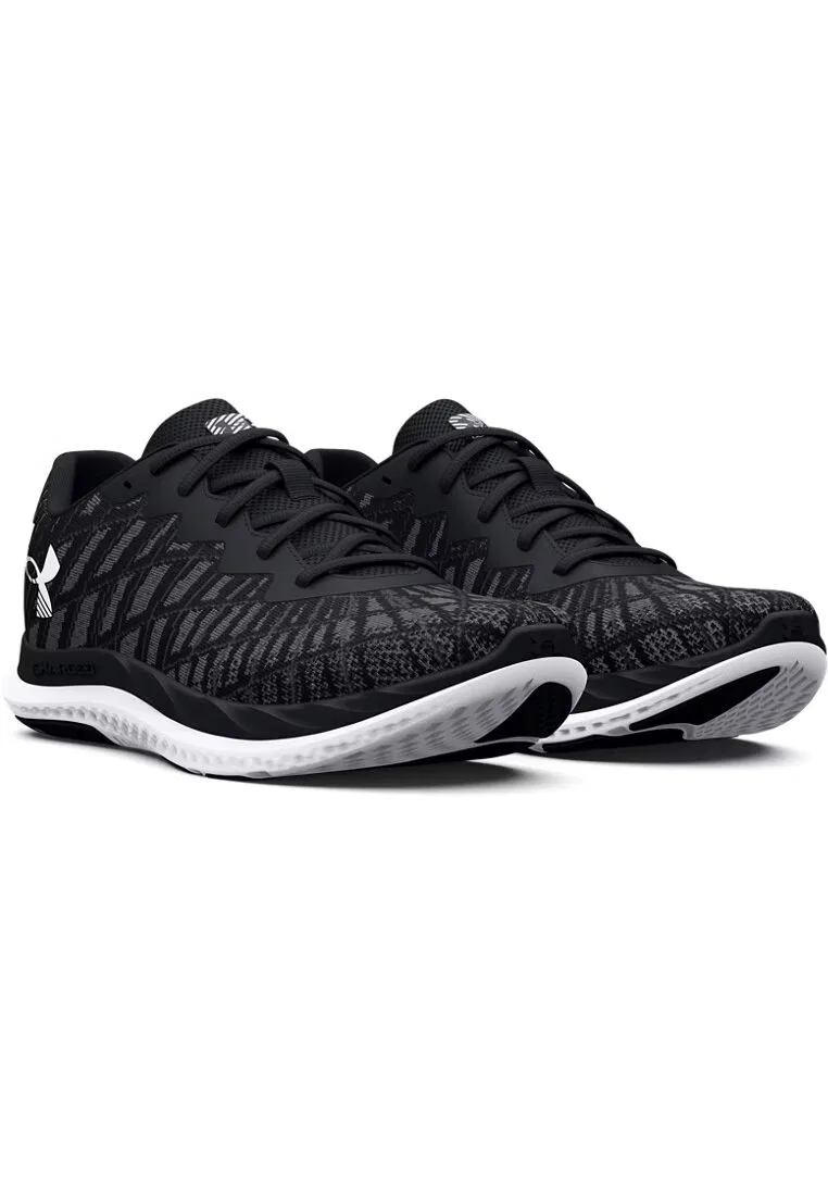 Кроссовки, легкие и дышащие, Charged Breeze 2, Under Armour, белый/черный/серый — фото 4