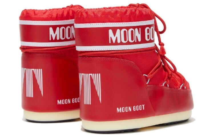 Ботинки Moon Boot Icon Low 2, красный (размер RU 35) — фото 3