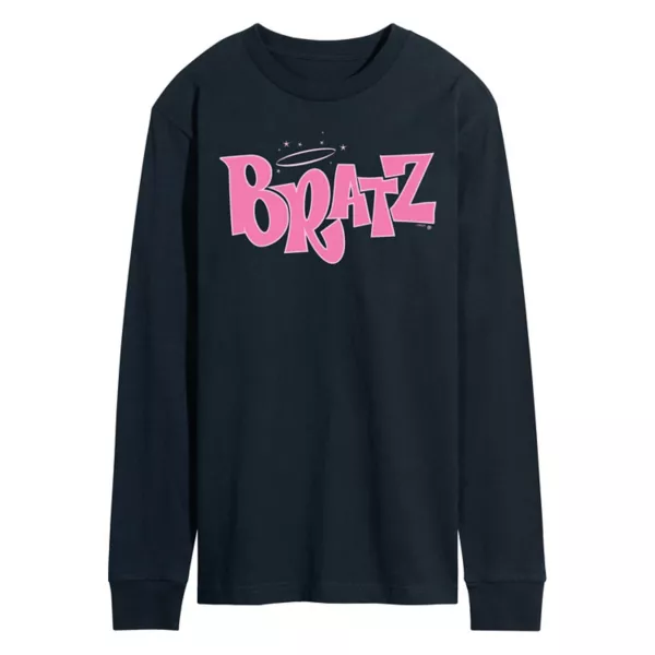 

Мужская футболка с длинным рукавом и принтом Bratz Icons Licensed Character, синий
