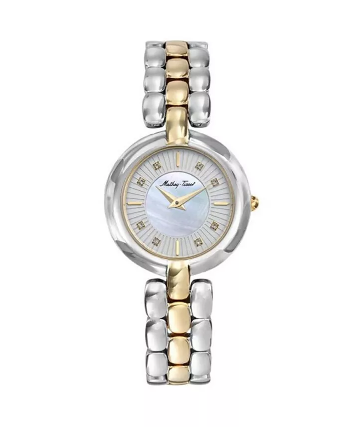 

Женские часы Farah с жемчужным циферблатом - D956BYI Mathey Tissot, мультиколор