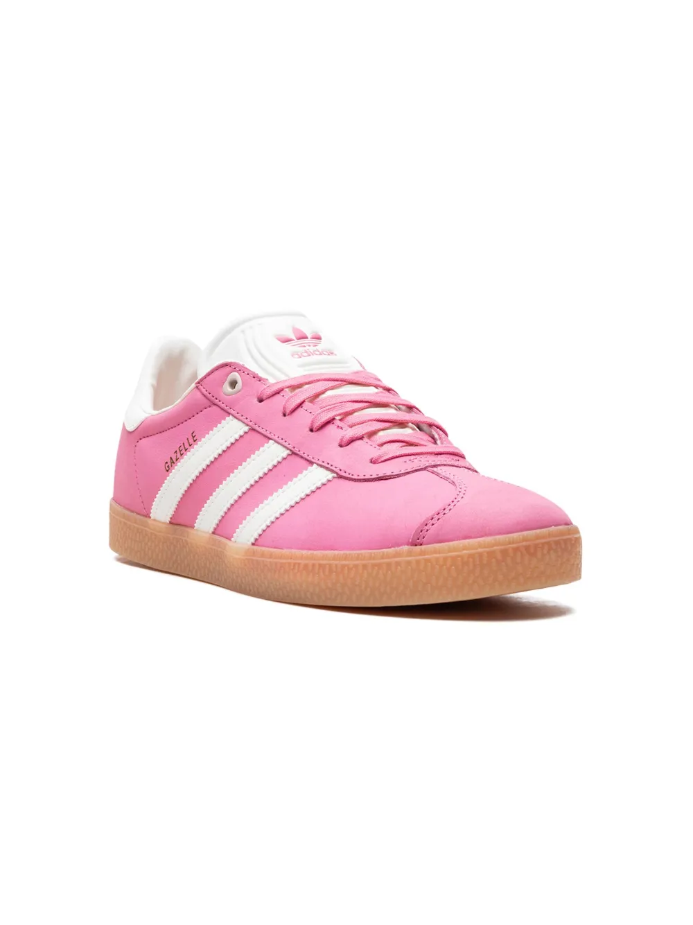 Кроссовки Gazelle Pink Fusion Adidas Kids, розовый — фото 2