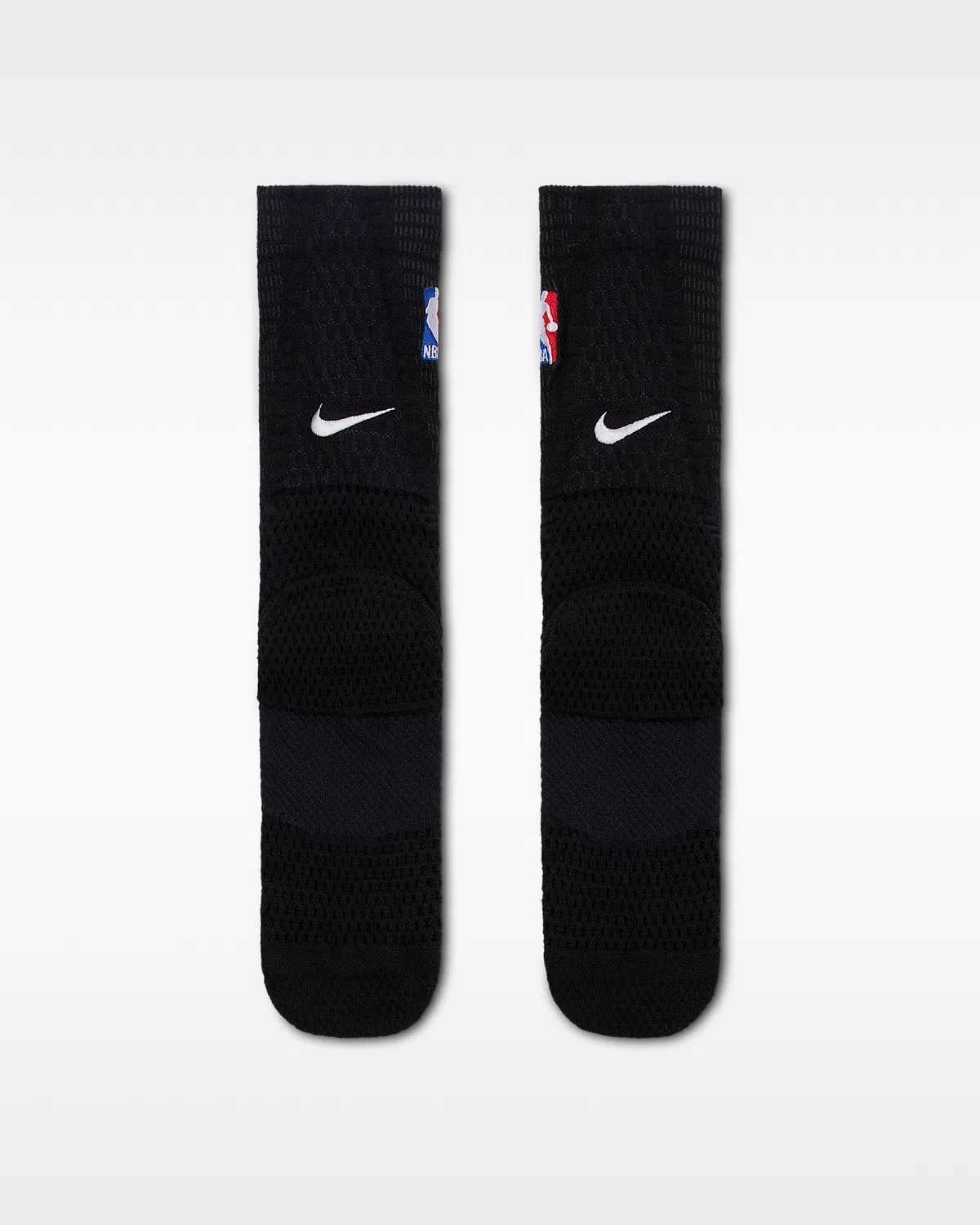Dri-FIT ADV NBA Cushioned Crew Socks (1 Pair) Nike Unicorn, Black/Anthracite/Rush Blue/White — фото 3