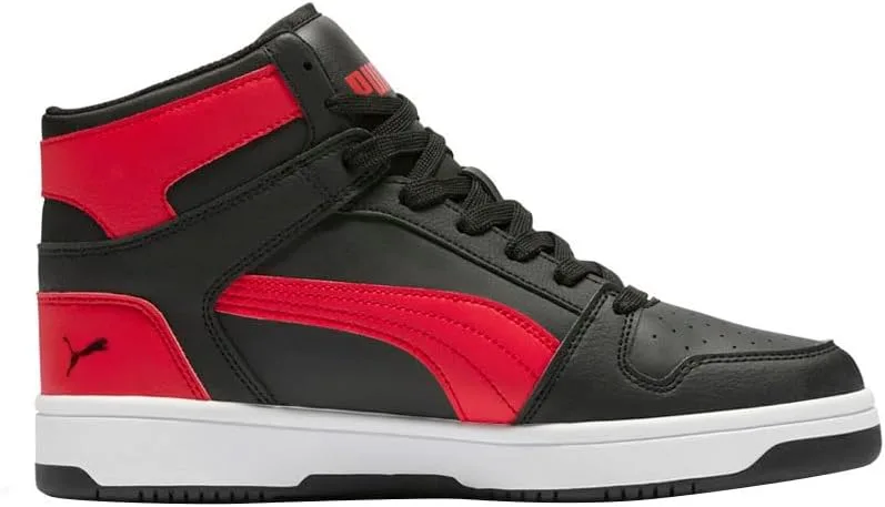 Мужские кроссовки PUMA Rebound Layup Trainers, черный/красный