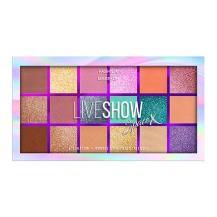 

Палитра теней для век Live Show № 08 - Space X Raphael Cosmetic