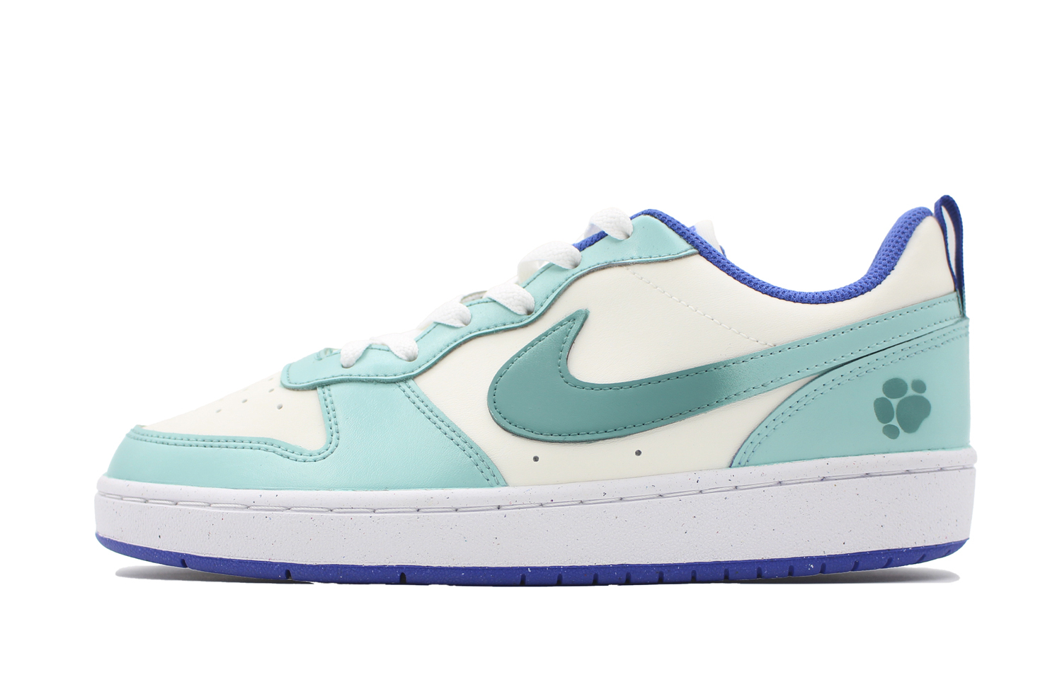 

Nike Кроссовки для скейтбординга Court Borough Mint с устойчивостью к истиранию, низкие, унисекс, светло-голубые, цвет Light Cyan
