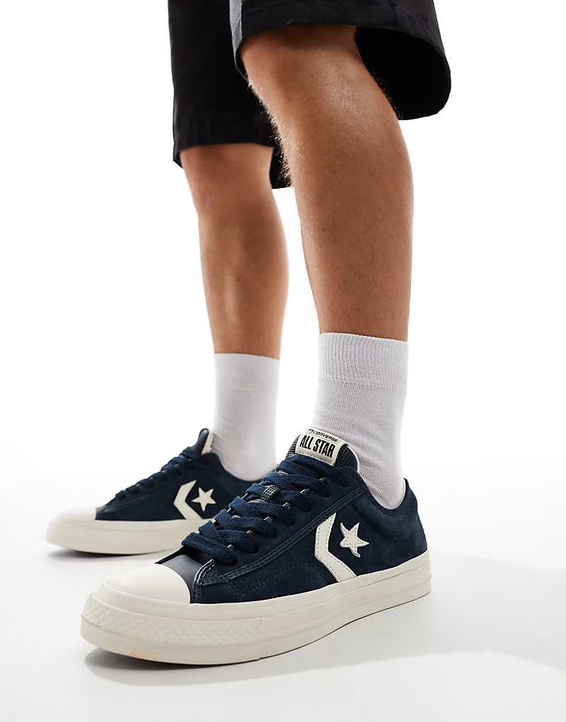 

Темно-синие кроссовки Converse Star Player 76 Ox, Синий, Темно-синие кроссовки Converse Star Player 76 Ox