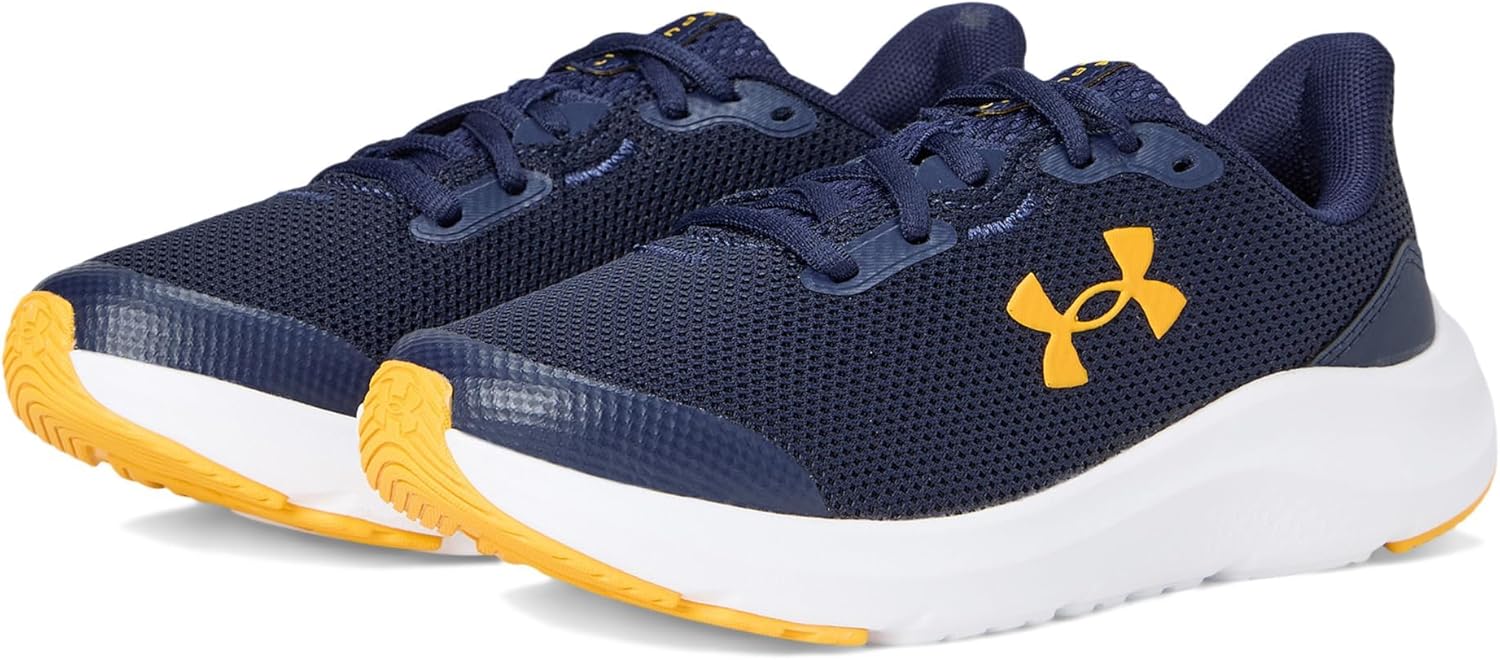 

Кроссовки Under Armour Pursuit 4 для мальчиков школьного возраста, синий/золотой