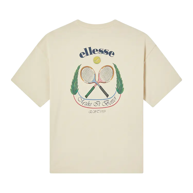 

Футболки Unisex с круглым вырезом, умеренно прямого кроя Ellesse, априкот