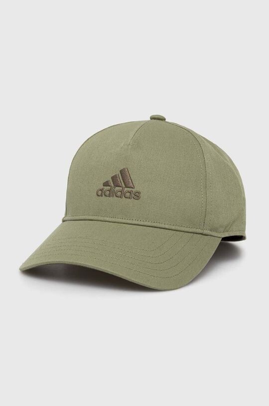

Детская хлопковая бейсболка LK CAP adidas Performance, зеленый