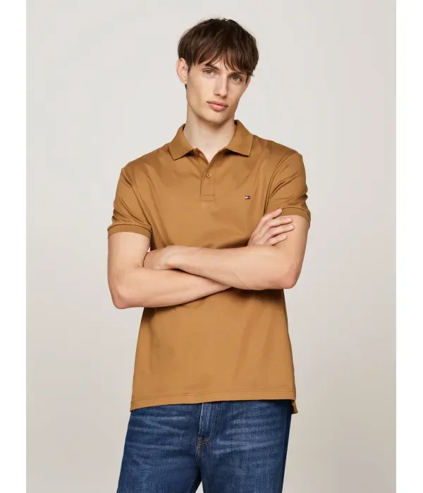 Поло ESSENTIAL regular fit Tommy Hilfiger, горчичный
