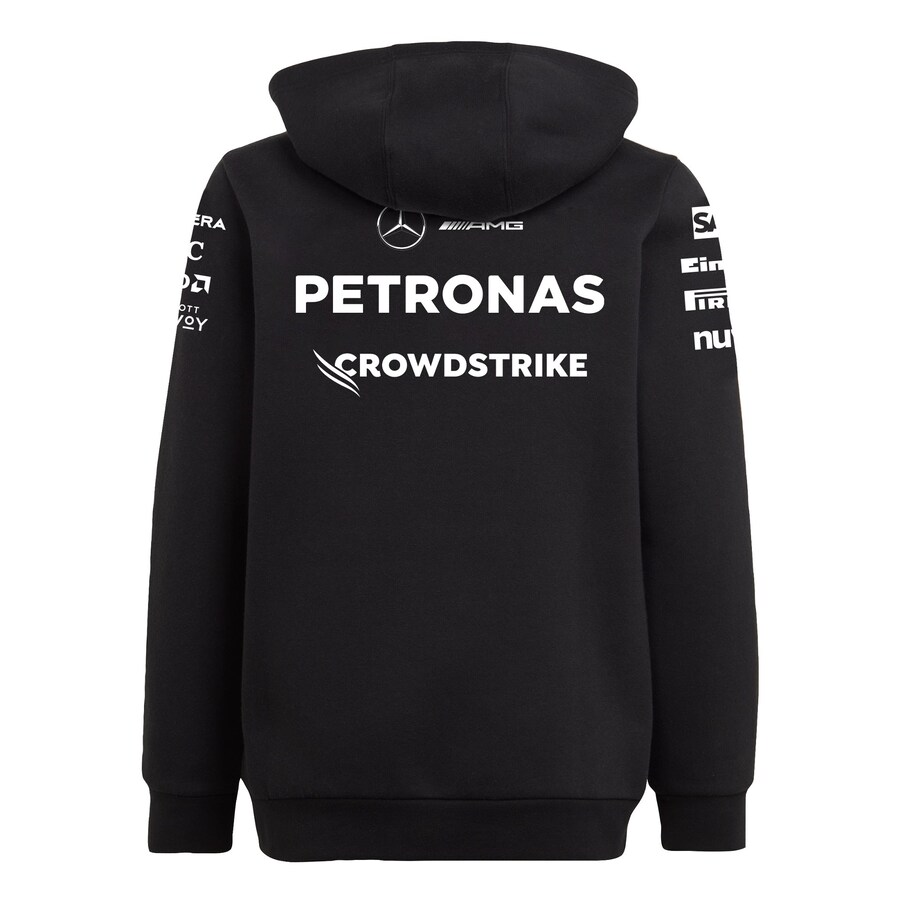 Спортивная толстовка ADIDAS PERFORMANCE Mercedes - AMG Petronas Formula One Team, черный — фото 2