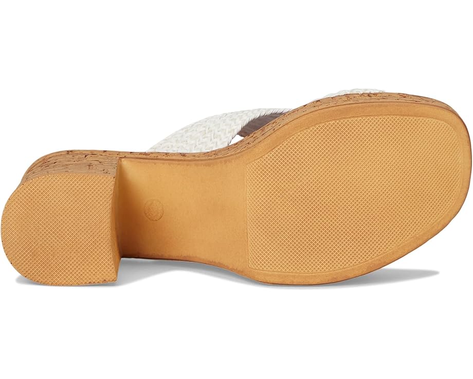 Туфли Seychelles Adorned Raffia Slide Sandal, белый — фото 3