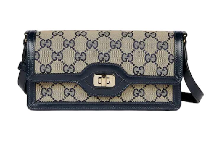 Мини-сумка через плечо GUCCI из натуральной кожи — фото 2