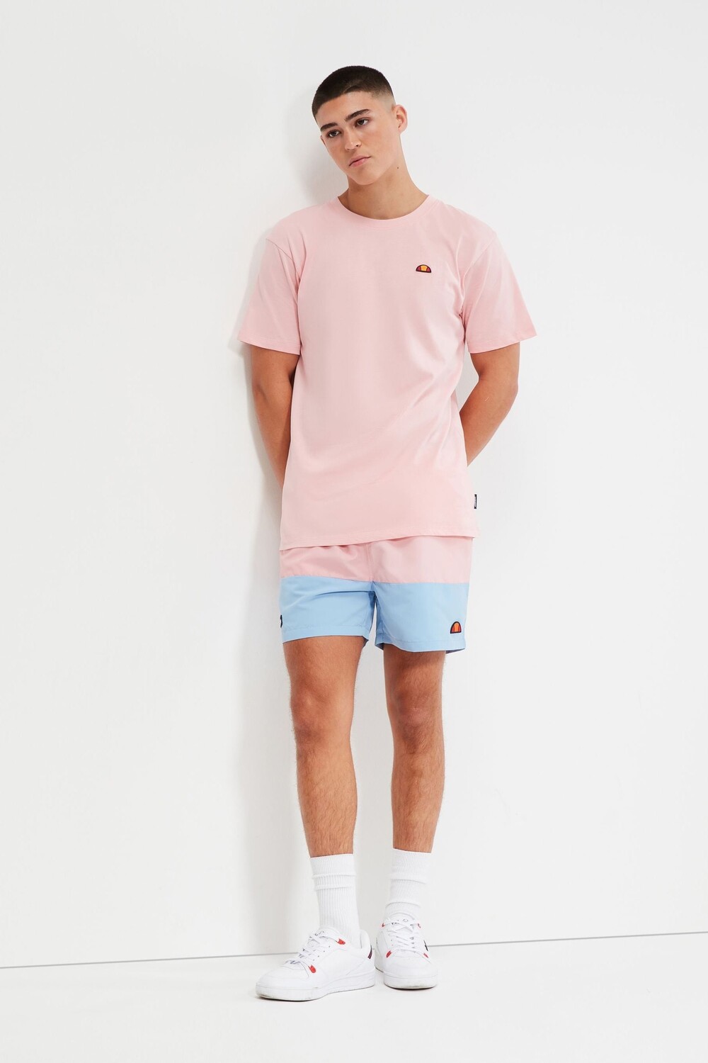 

Розовая футболка «Кассика» Ellesse, розовый