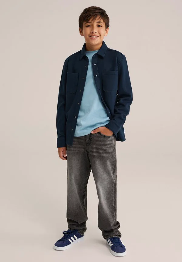 Рубашка «блю ридж» We Fashion, Navy Blue