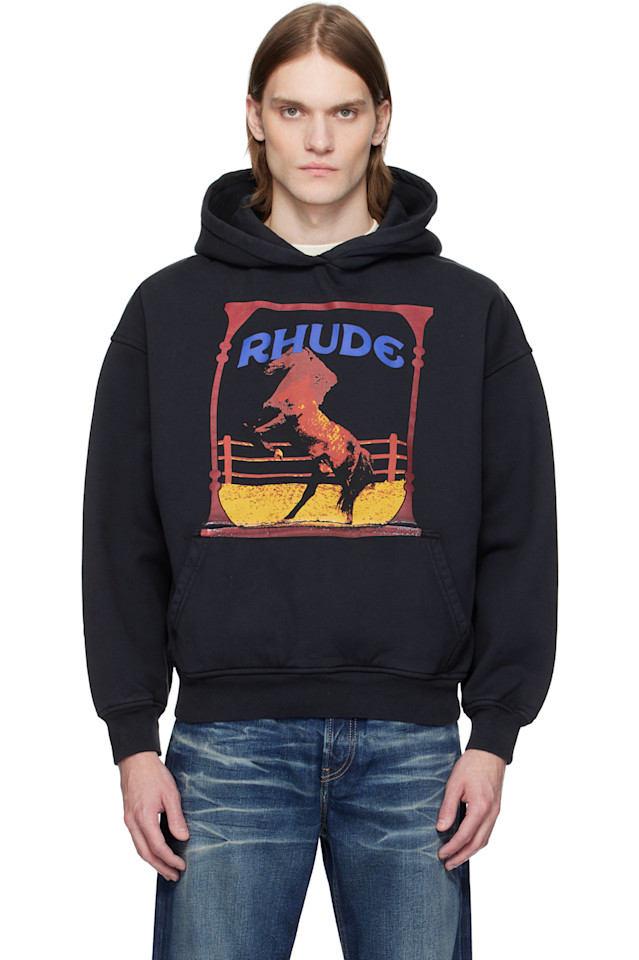 

Худи Rhude' cadre Rhude, черный