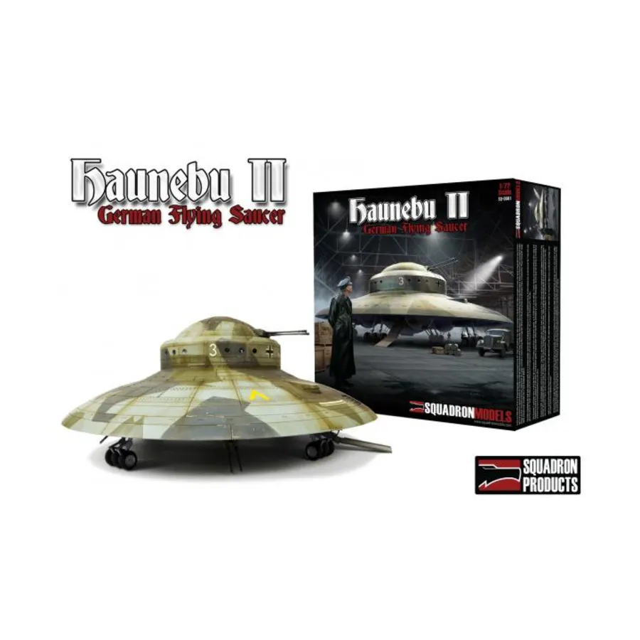 

Хаунебу II — немецкая летающая тарелка, Model Kits (1:72) (Squadron Products)
