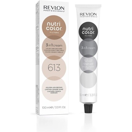 

Revlon Professional Nutri Color Filters Модные фильтры Golden Ash Brown 613 100 мл
