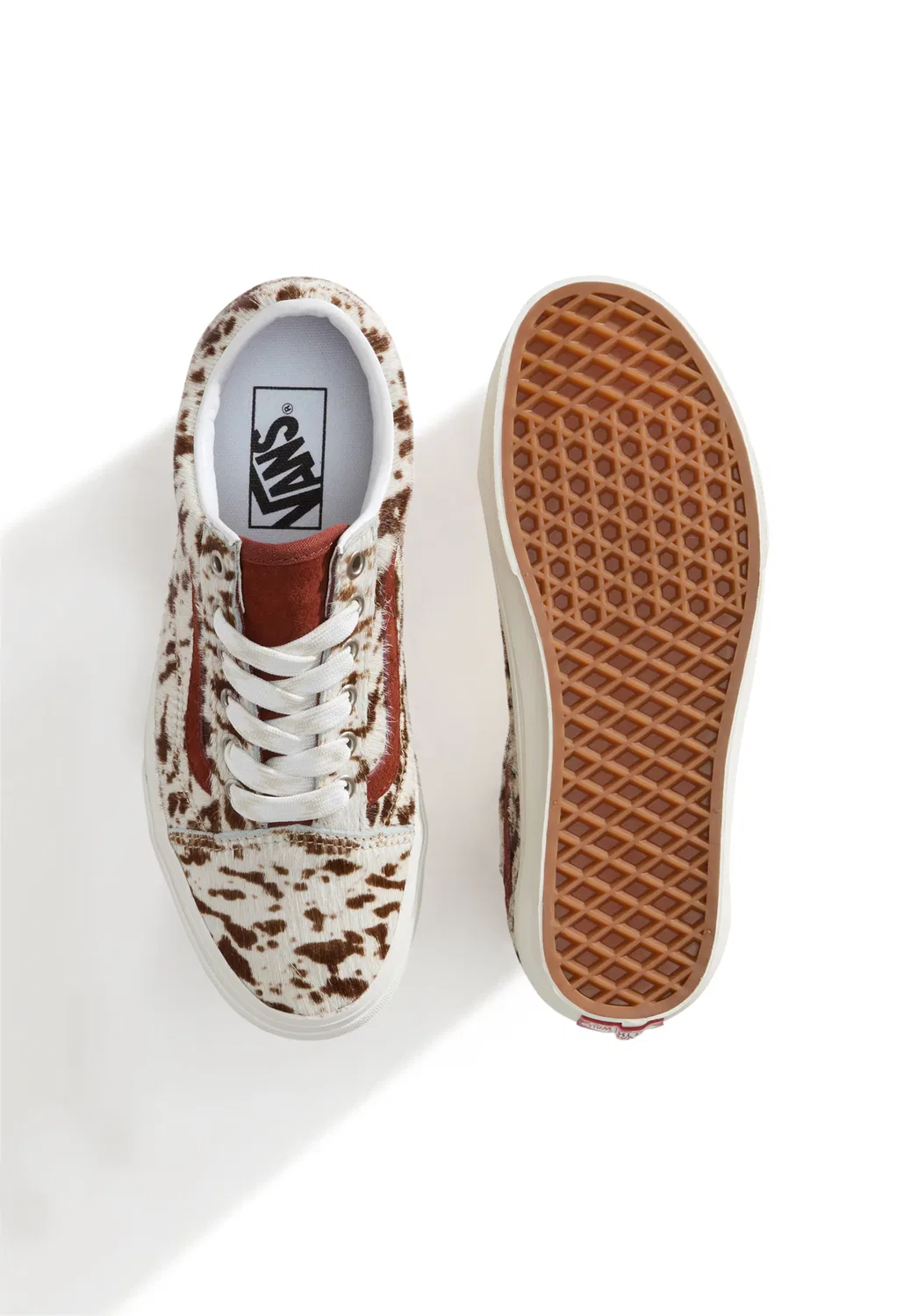 Кроссовки 'Old Skool' Vans, Brown/Cognac — фото 3
