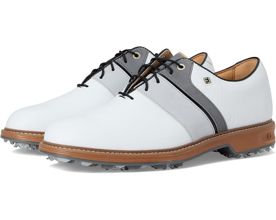 

Кроссовки FootJoy Premiere Series Bison Golf Shoes, цвет White/Grey/Black