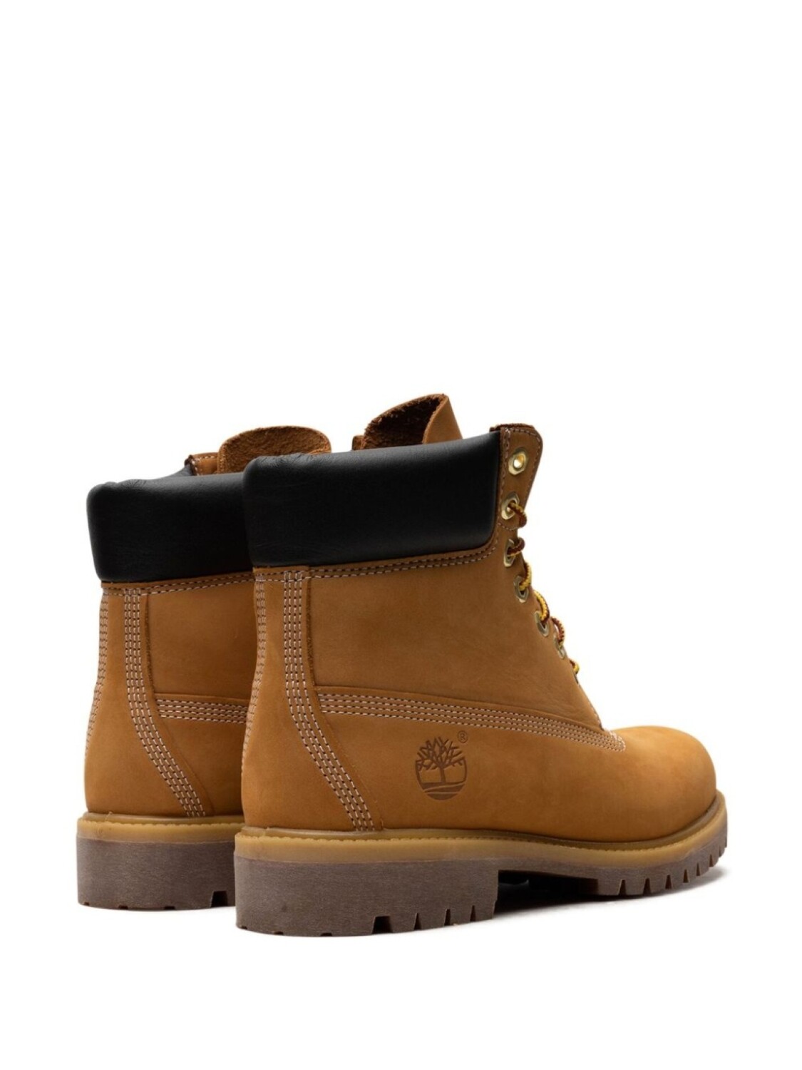 Мужские ботинки Timberland из нубука классические, оранжевый — фото 3