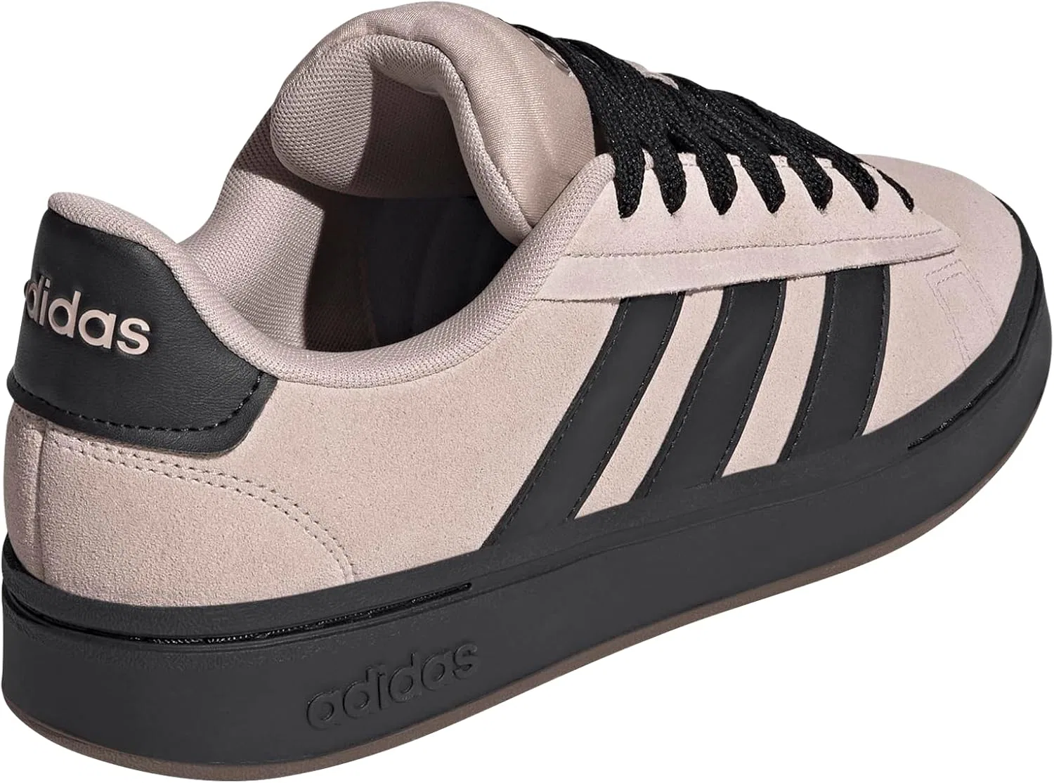 Кроссовки мужские adidas Grand Court Alpha, Wonder Taupe/Black/Gum — фото 3