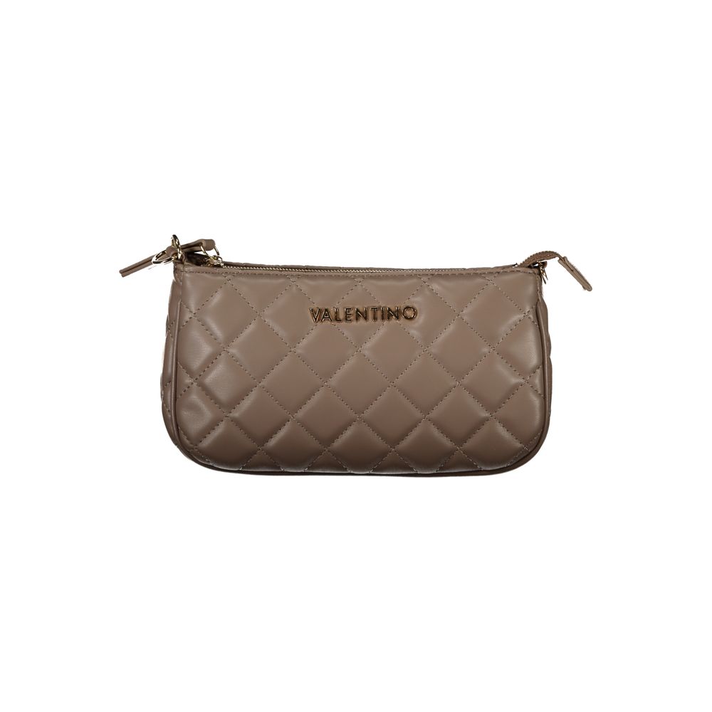 

Коричневая полиэтиленовая сумка Valentino Bags, коричневый