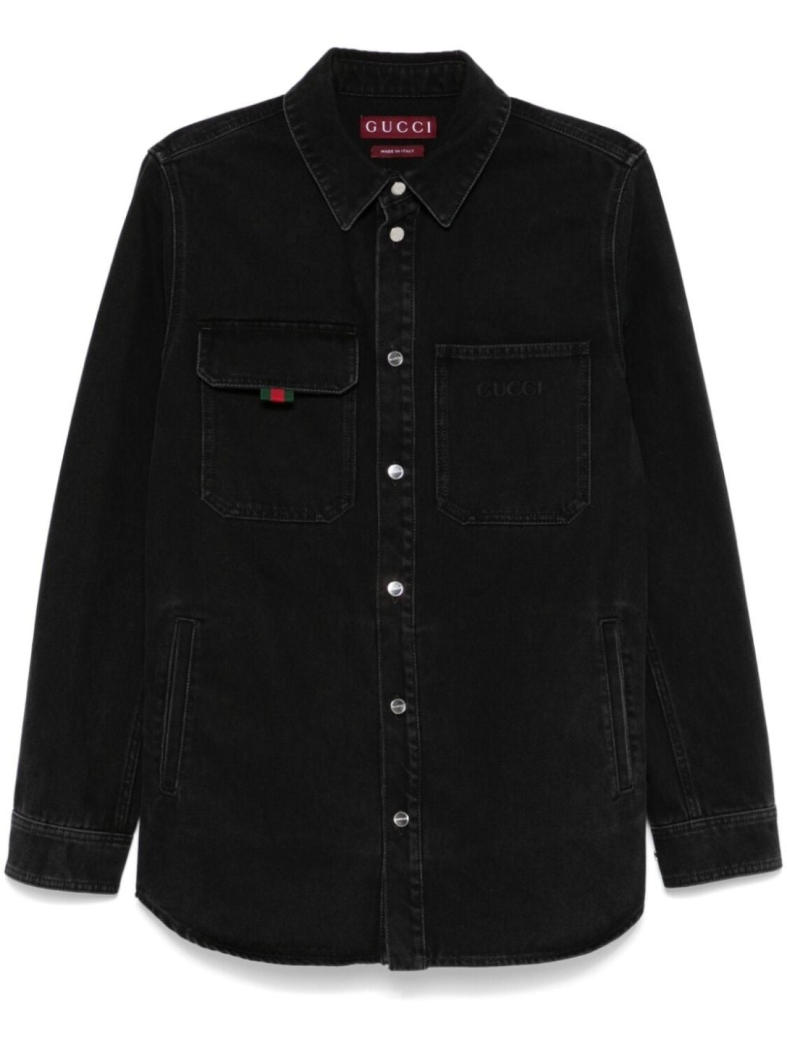 

Gucci джинсовая рубашка куртка, серый
