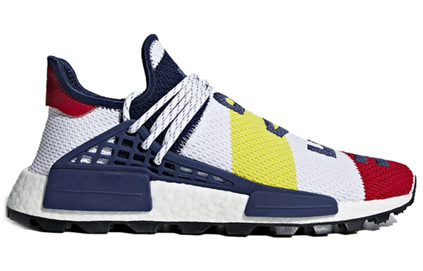 Кроссовки x pharrell x billionaire boys club nmd hu trail Adidas, белый — фото 2