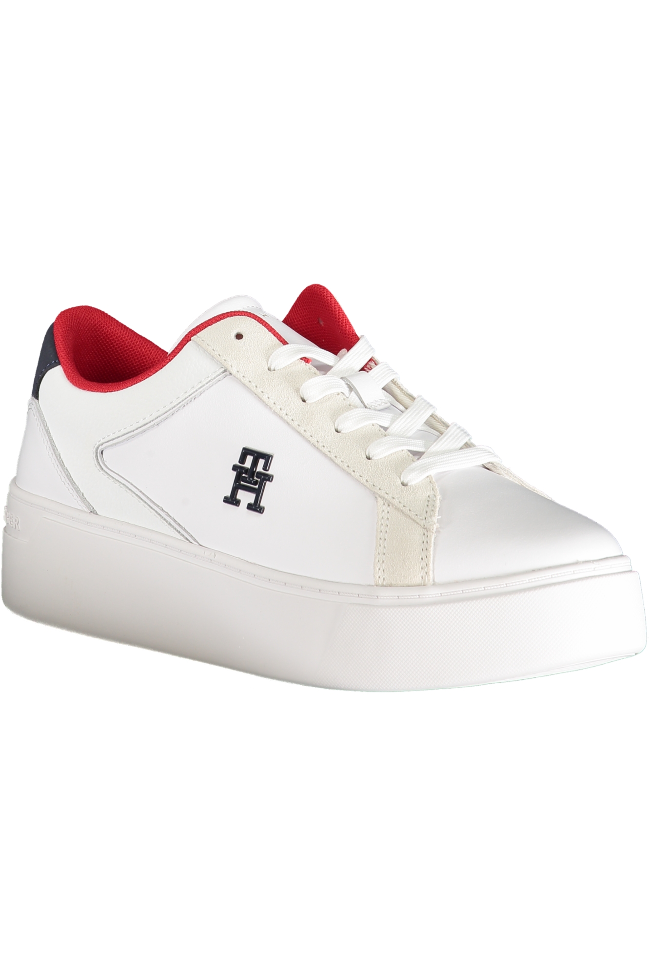 Кроссовки спортивные Tommy Hilfiger женские, белый / красный / синий — фото 2