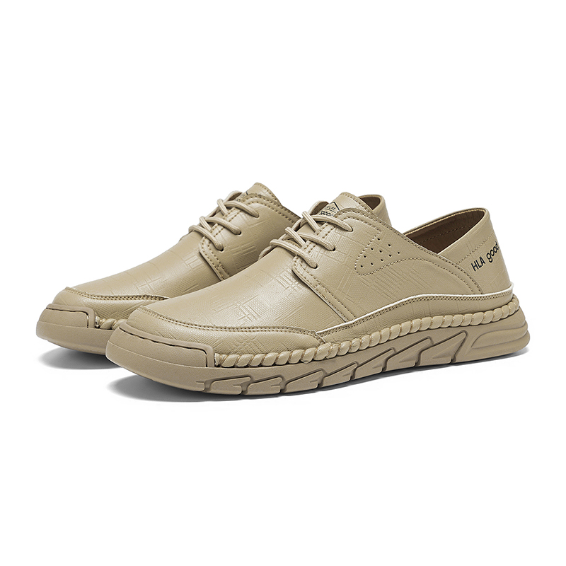 HLA Мужские повседневные кеды Low Top - Песочный, цвет Sand — фото 2