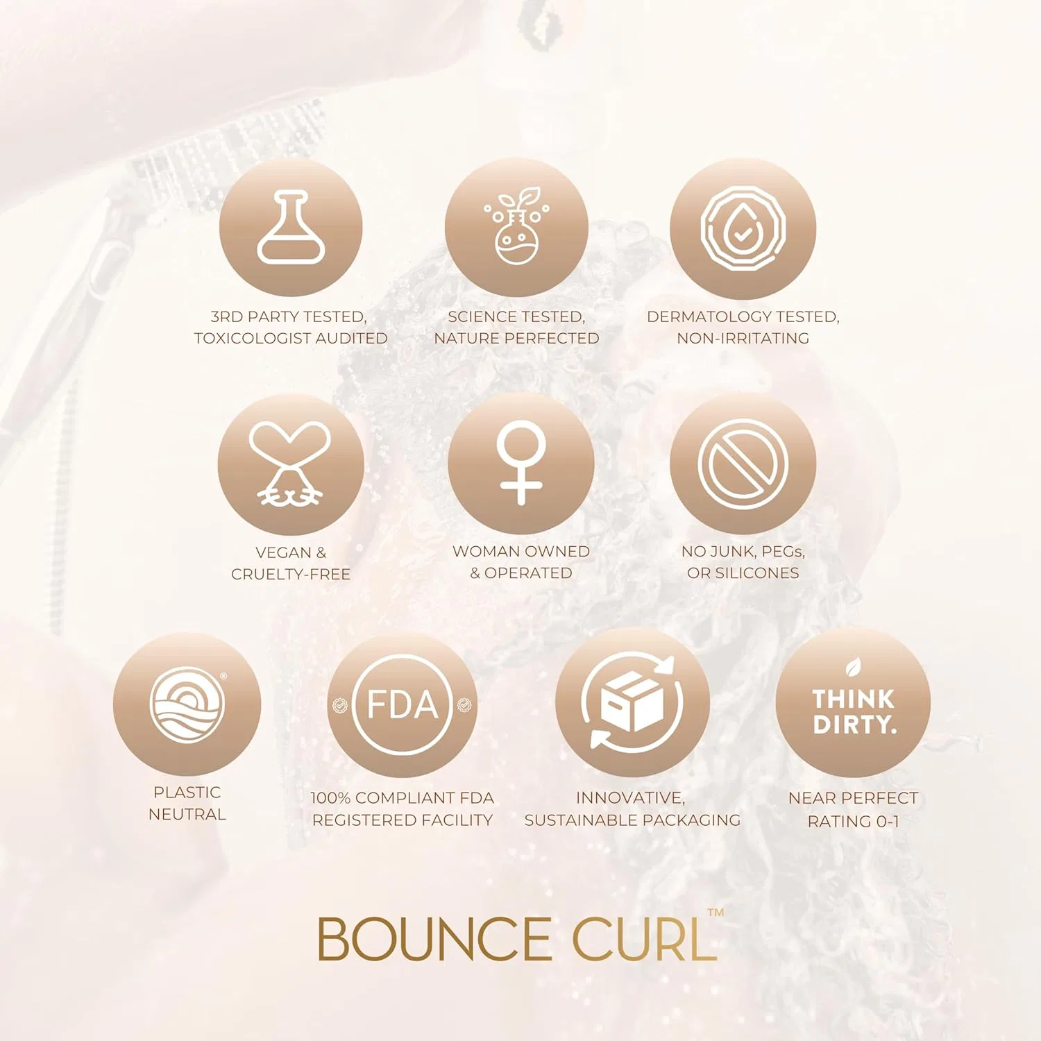 Аюрведический глубокий кондиционер Bounce Curl Ayurvedic Deep Conditioner 237 мл Bounce Curl — фото 4