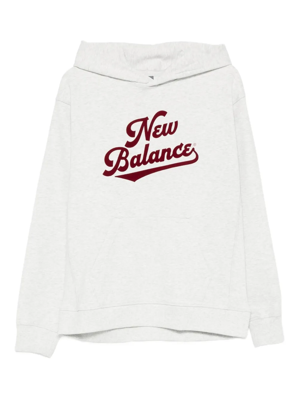 

Худи с логотипом NEW BALANCE, серый